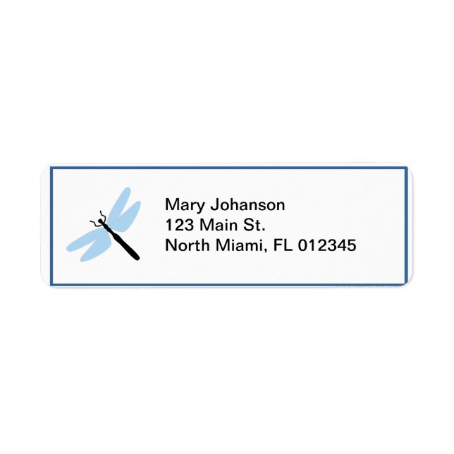 Dragonfly - Labels (Front)