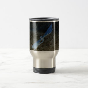 Dragonfly & Lace Travel Mug