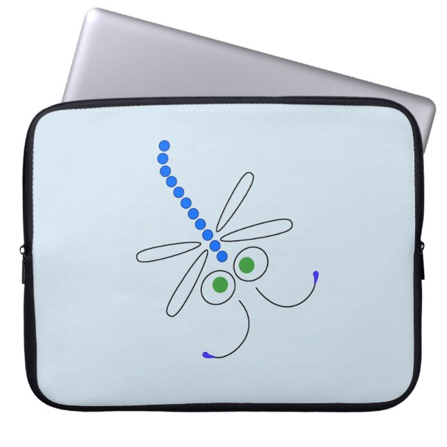 Dragonfly Laptop Sleeve (Front)