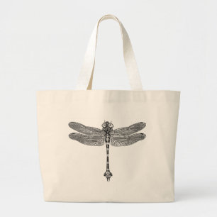 Dragonfly Large Tote Bag