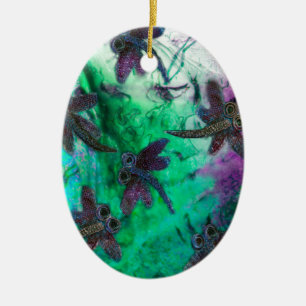 Dragonfly Magic Ceramic Tree Decoration