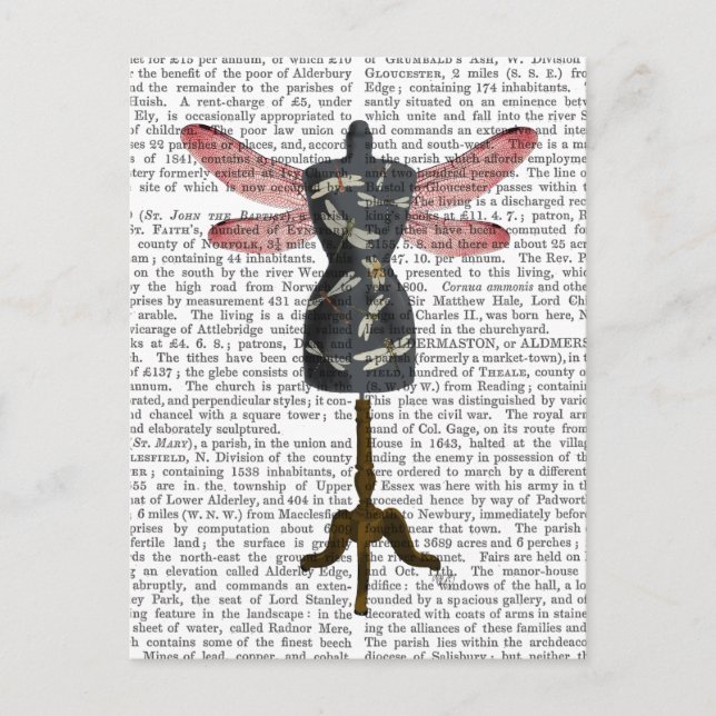 Dragonfly Mannequin Postcard (Front)