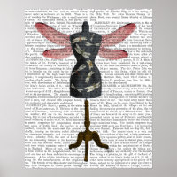 Dragonfly Mannequin
