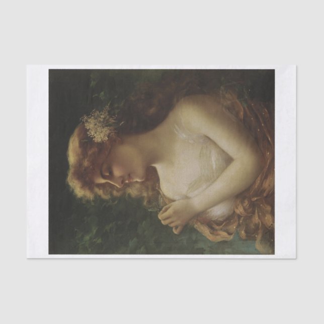 Dragonfly mirror image decoupage tissue paper (Front)