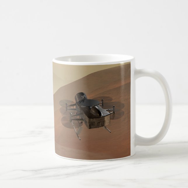 Dragonfly Mission to Titan Coffee Mug (Right)