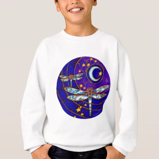 dragonfly moon sweatshirt