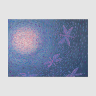 Dragonfly Moon Tissue Paper