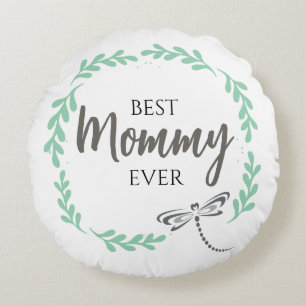 Dragonfly Mother Mummy Mothers Day Gift Pillow