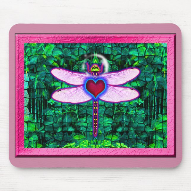 Dragonfly Mouse Mat (Front)
