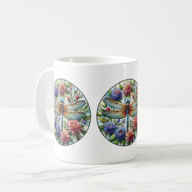 Dragonfly Mug (Front Left)