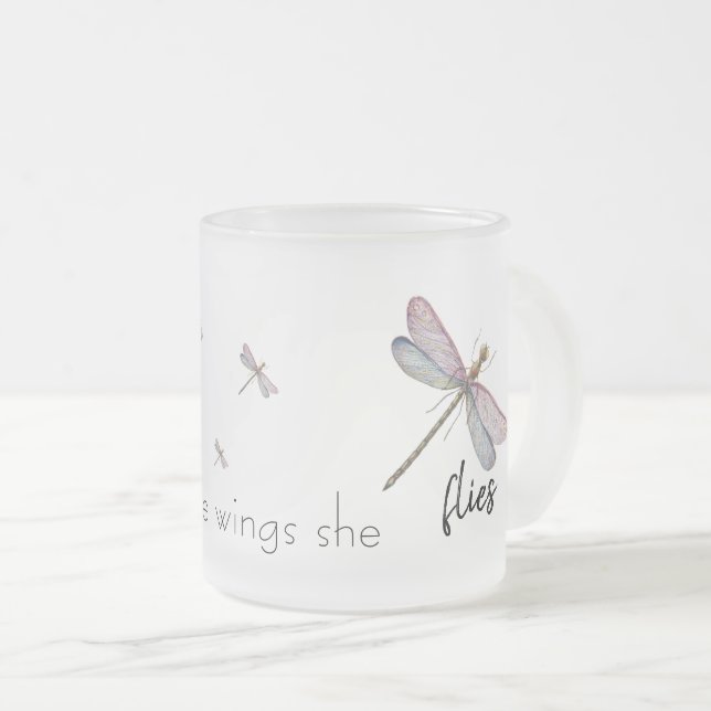 Dragonfly Mug (Front Right)