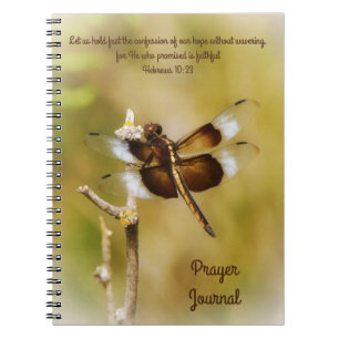 Dragonfly Nature Bible Verse Journal