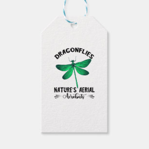 Dragonfly Nature Insect Nature's Aerial Acrobat Dr Gift Tags
