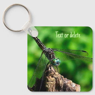 Dragonfly Nature Personalised Key Ring