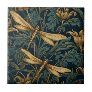Dragonfly Nocturne Tile