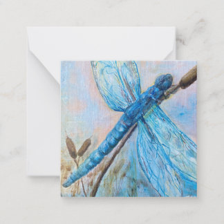 Dragonfly note card