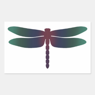 Dragonfly of the Ocean Depths Sticker