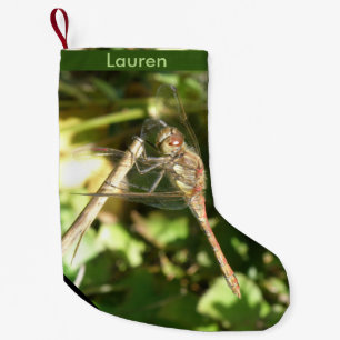 Dragonfly on a Twig Custom Christmas Stocking