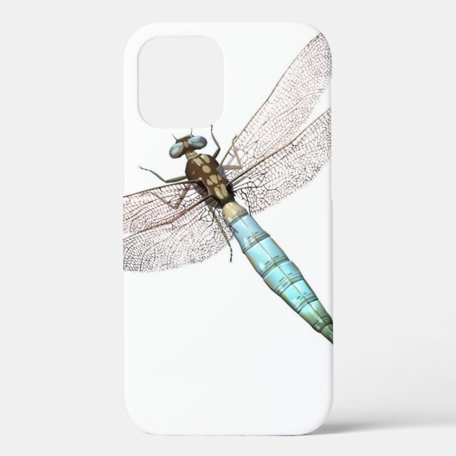 Dragonfly on White Case-Mate iPhone Case (Back)
