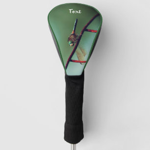 Dragonfly On Wire Fence Personalized  Golf Head Cover