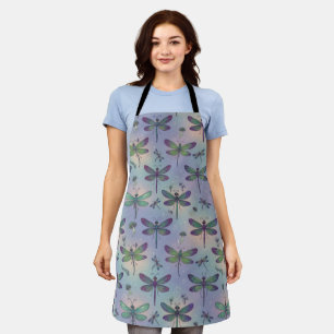 Dragonfly Pattern Apron