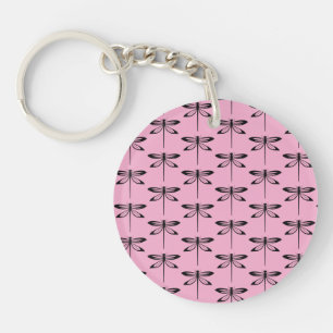 Dragonfly Pattern Key Ring