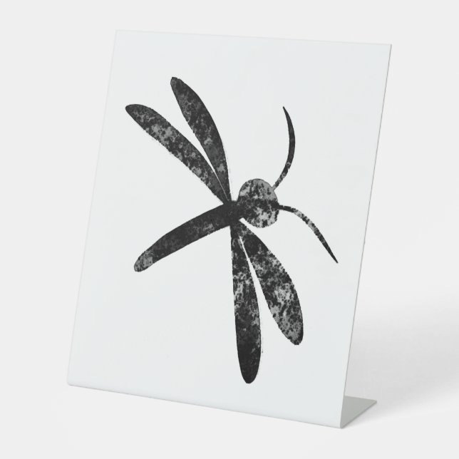 Dragonfly                                 pedestal sign (Front)
