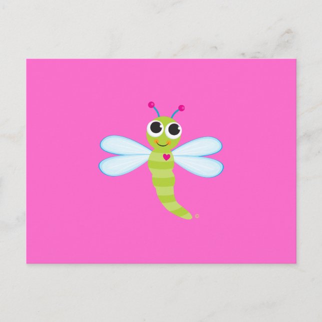 Dragonfly Postcard (Front)