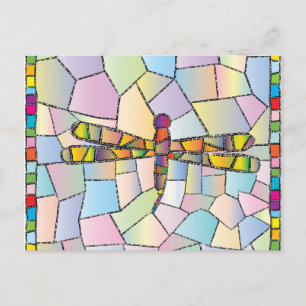 dragonfly postcard