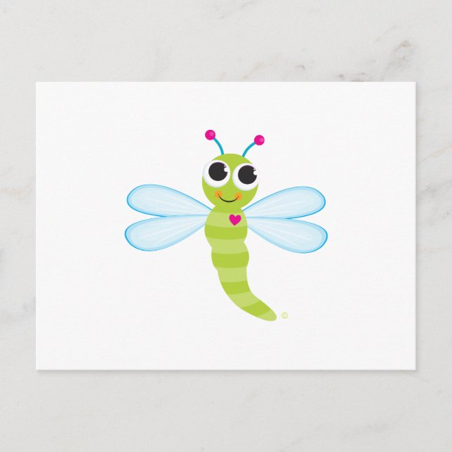 Dragonfly Postcard (Front)