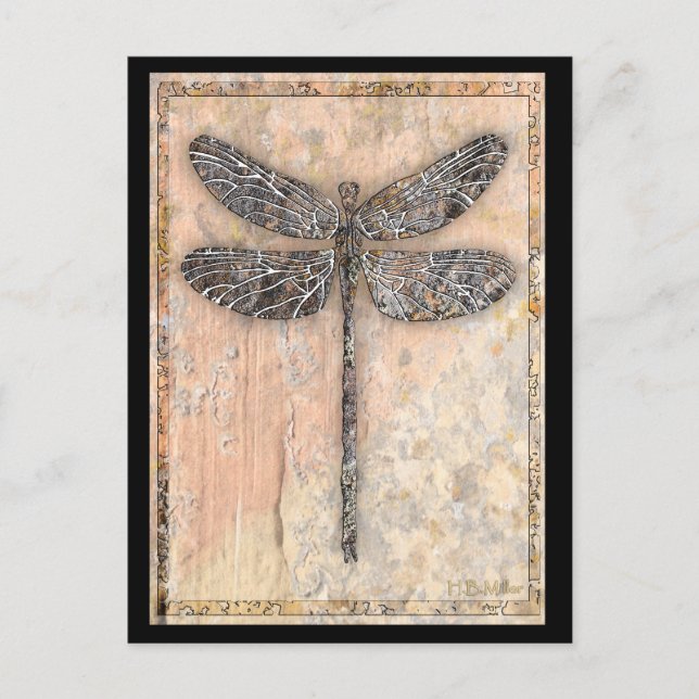 Dragonfly Postcard (Front)