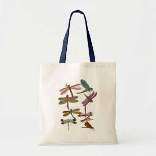 Dragonfly Print 4 Tote Bag