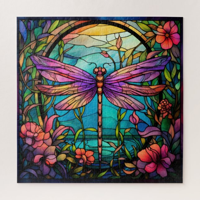 Dragonfly Puzzle (Vertical)