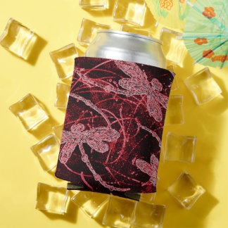 Dragonfly Red Haze Can Cooler