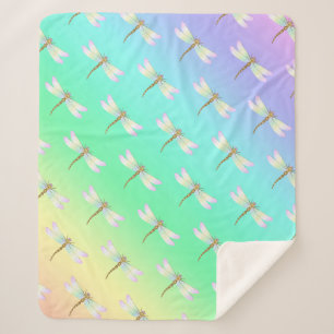 Dragonfly Sherpa Blanket