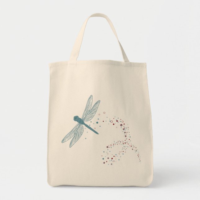 dragonfly shopping bag (Front)