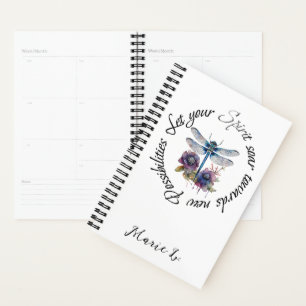 Dragonfly - spirit of new possibilities planner