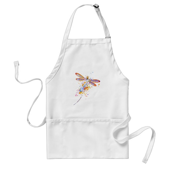 Dragonfly splatter standard apron (Front)