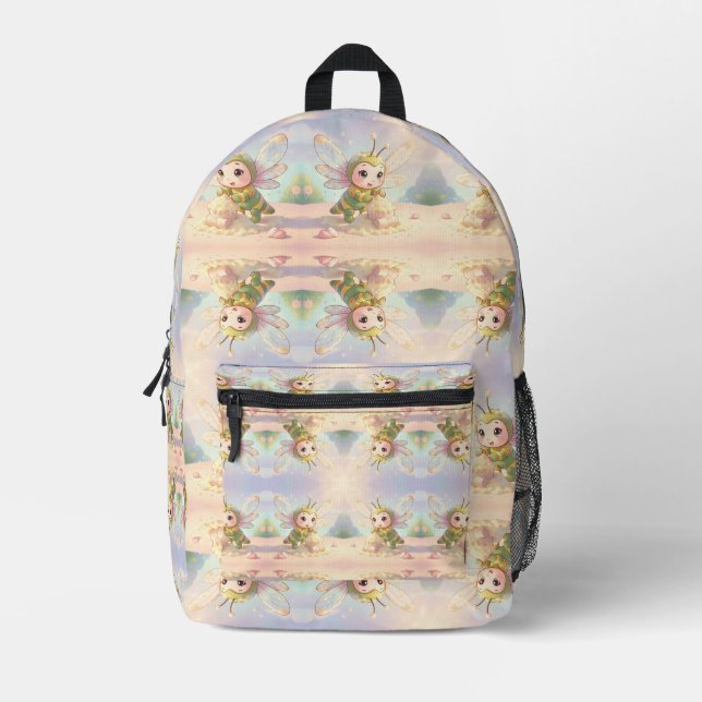 Dragonfly – Star Nectar of the Quiet Night Printed Backpack (Front)