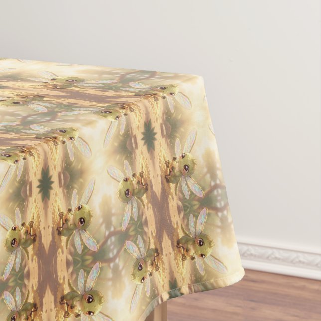 Dragonfly – Star Nectar of the Silent Night.1 Tablecloth (In Situ)