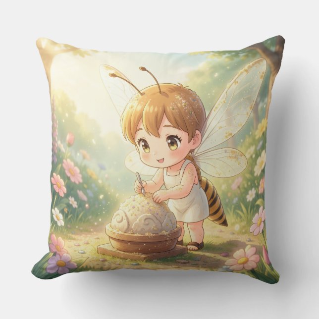 Dragonfly – Star Nectar of the Silent Night.2 Cushion (Front)