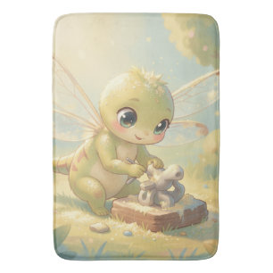 Dragonfly – Star Nectar of the Silent Night Bath Mat