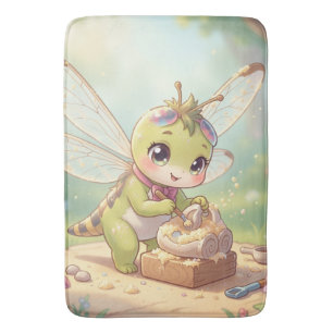 Dragonfly – Star Nectar of the Silent Night Bath Mat