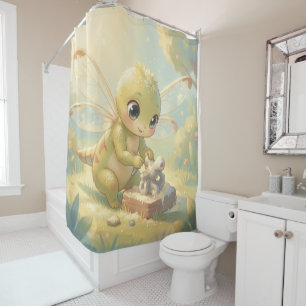 Dragonfly – Star Nectar of the Silent Night Shower Curtain