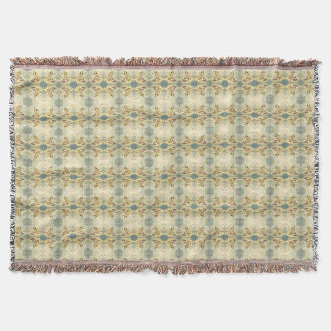 Dragonfly – Star Nectar of the Silent Night Throw Blanket (Front)
