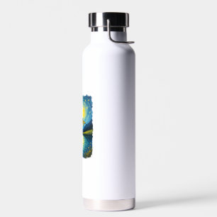 Dragonfly Starry Night (2) Water Bottle