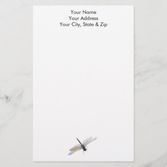 Dragonfly Stationery (Front)