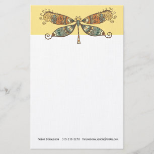 Dragonfly Stationery