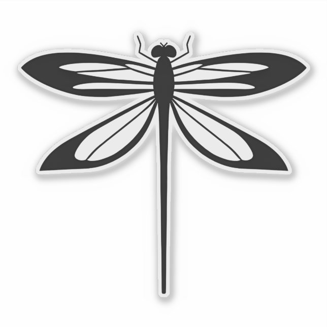 Dragonfly Sticker (Front)