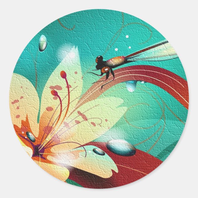 Dragonfly Stickers (Front)